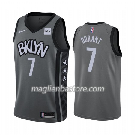 Maglia NBA Brooklyn Nets Kevin Durant 7 Nike 2019-20 Statement Edition Swingman - Uomo